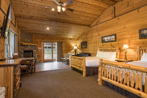 C47 Mountainside - 2 Queen Beds, Kitchenette, Hot Tub, Pet Friendly Photo 1
